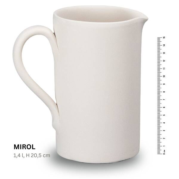 Koffer2go MIROL Krug  - (H 20,5 cm, 1400 ml) - 49 EUR