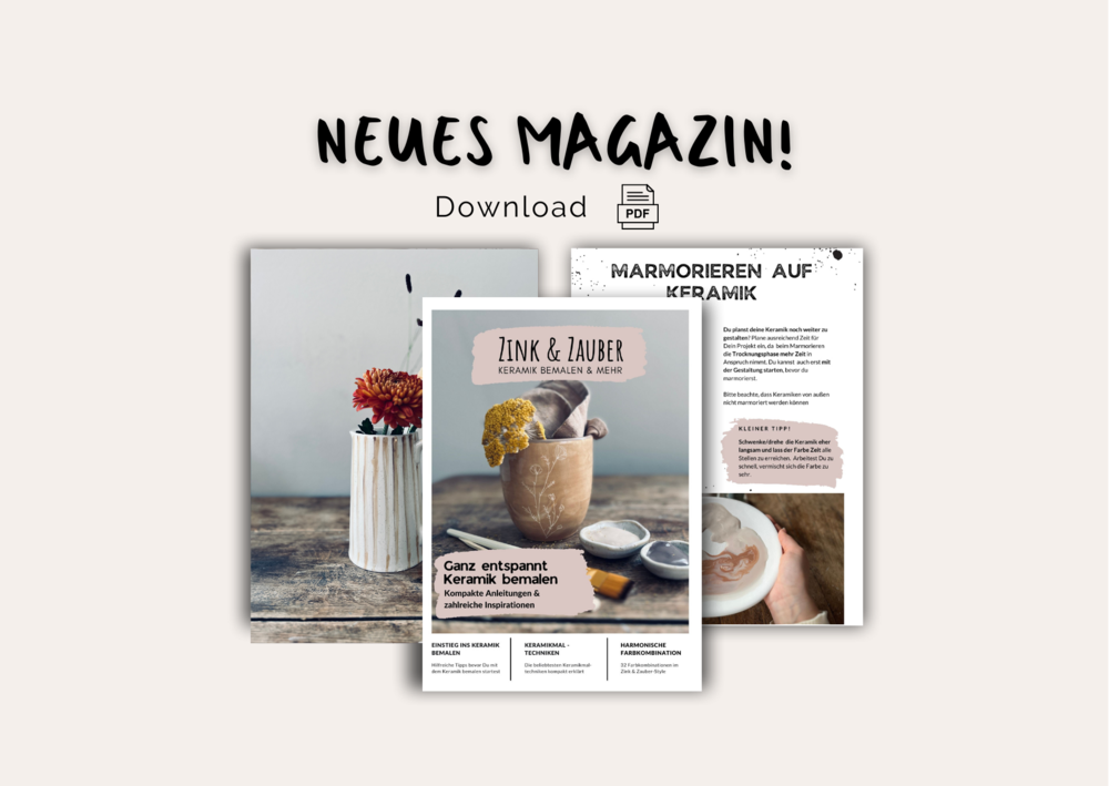 Download | Ganz entspannt Keramik bemalen - Magazin