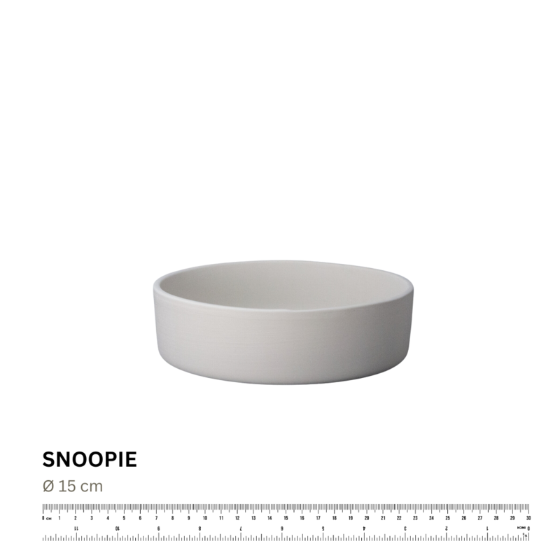 Koffer2go Fressnapf klein SNOOPIE (Ø 15 cm)- 26 EUR