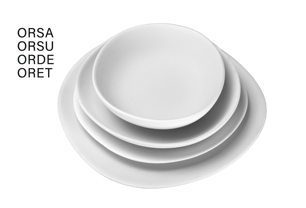 Koffer2go Organic Desserteller ORDE Ø  cm  -  28 EUR