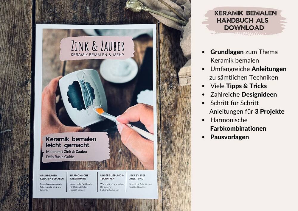 Keramik2go Box "Gemeinsam kreativ" (2-6 Pers.) erweiterbar