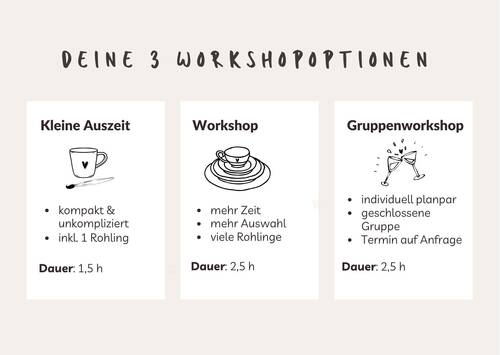 3 Optionen