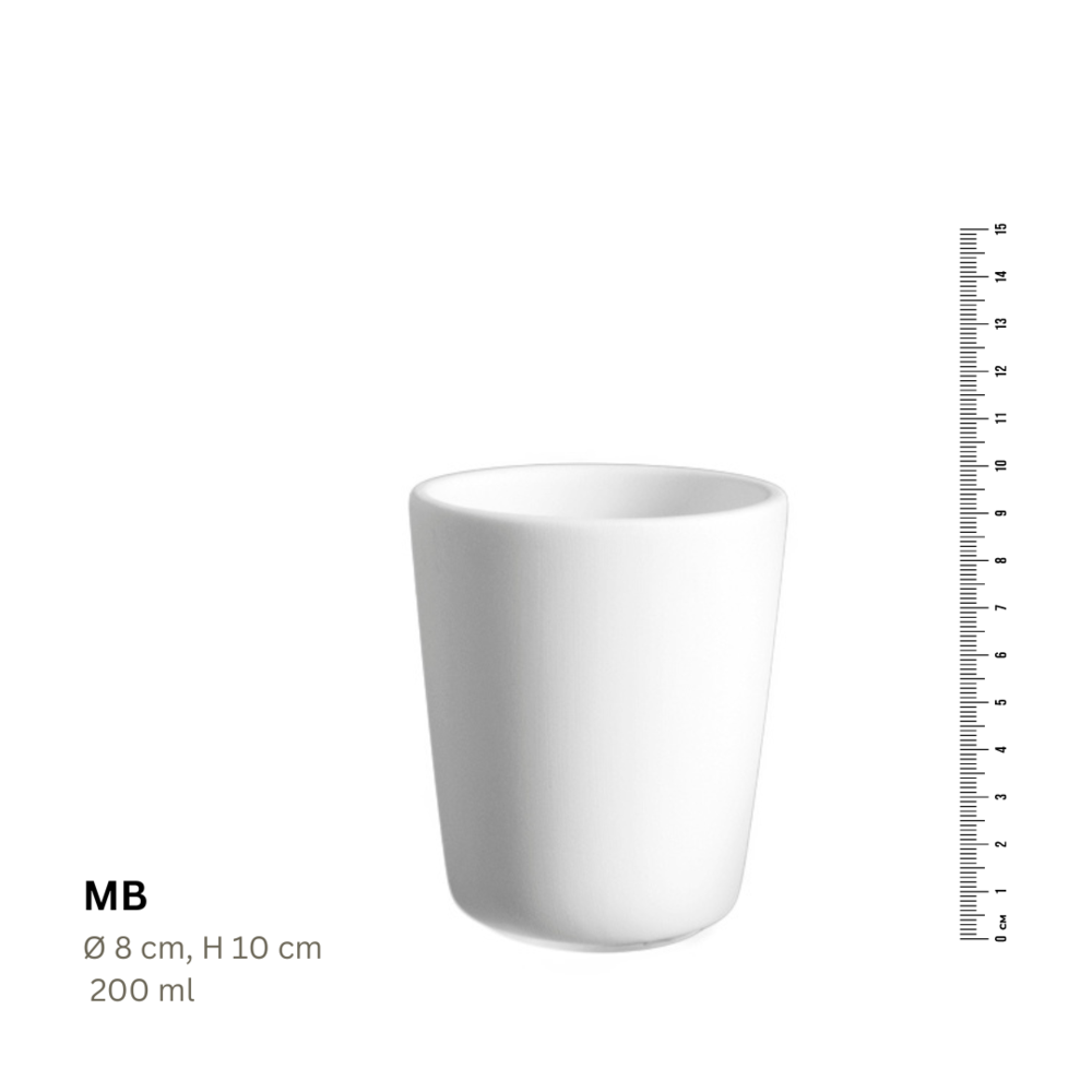 Koffer2go Milchbecher MB (H 10 cm)  -  24 EUR